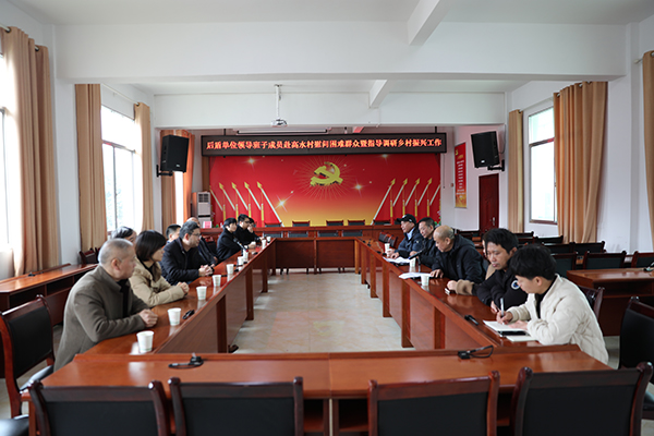 中国·MK体育(恩波利)官方网站党委班子成员赴茶陵虎踞镇高水村开展慰问活动