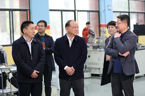 株洲市人社局党组书记、局长潘庆一行到中国·MK体育（恩波利）官方网站调研湖南省第一届职业技能大赛赛事准备情况