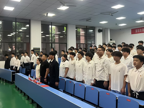 机械工程系召开2025年学生干部换届大会