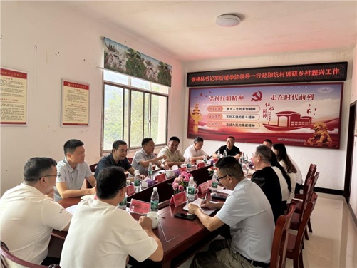 中国·MK体育（恩波利）官方网站党委书记张格林率队赴醴陵阳坑村调研乡村振兴工作